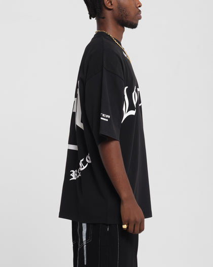 Loiter Biker Vintage T-Shirt Vintage Black