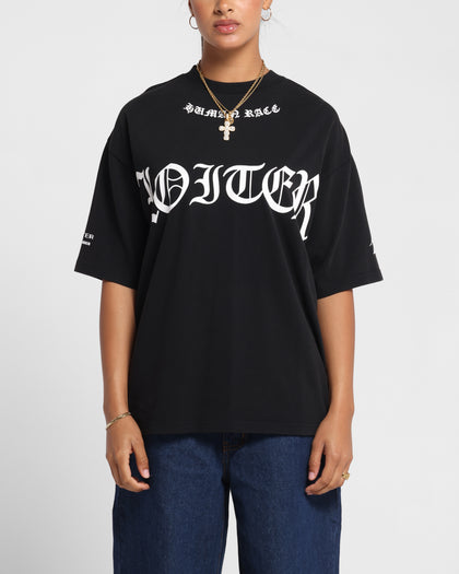 Loiter Biker Vintage T-Shirt Vintage Black