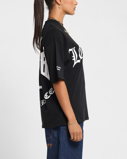 Loiter Biker Vintage T-Shirt Vintage Black