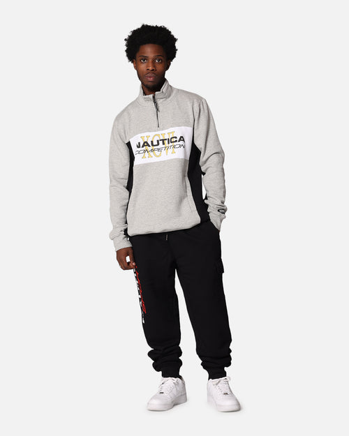 Nautica Mallard 1/4 Zip-Up Top Grey Marle