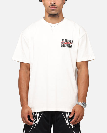 Saint Morta Forever Boxy T-Shirt Off White