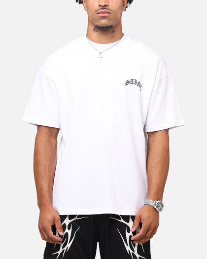 Saint Morta Ye Old Drop Shoulder T-Shirt White