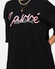 Carre International Script T-Shirt Black