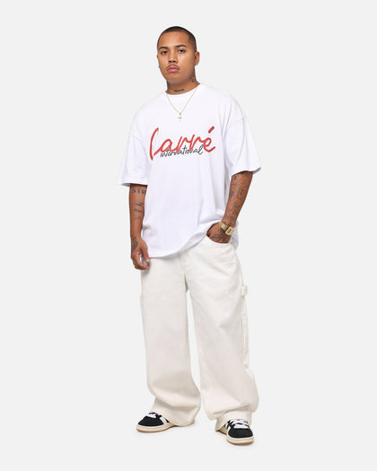 Carre International Script T-Shirt White