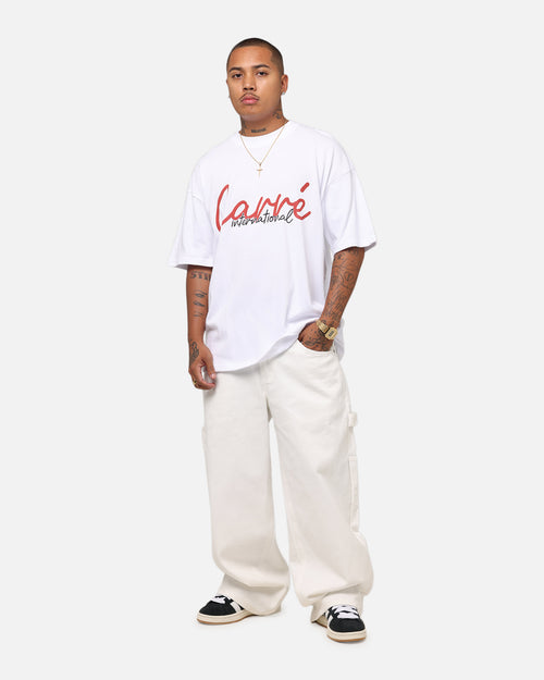 Carre International Script T-Shirt White