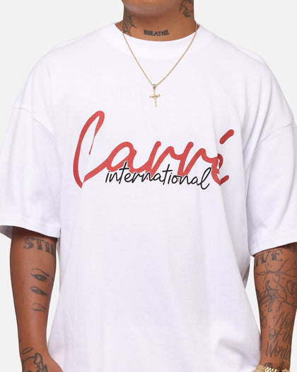 Carre International Script T-Shirt White