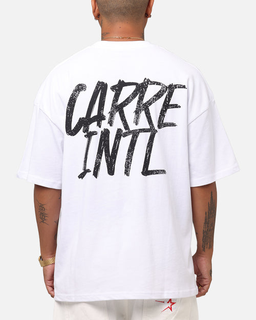 Carre Intl Drop Shoulder T-Shirt White