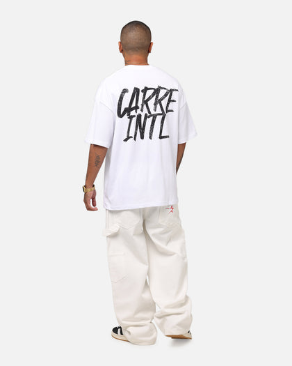 Carre Intl Drop Shoulder T-Shirt White