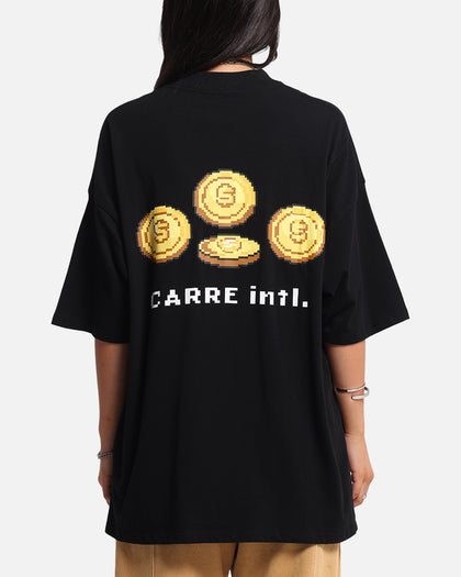Carre Level Up Mock Neck T-Shirt Black