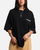 Carre Level Up Mock Neck T-Shirt Black