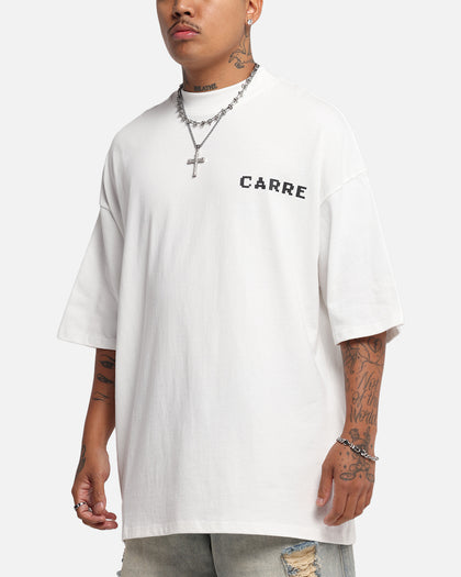Carre Level Up Mock Neck T-Shirt Off White