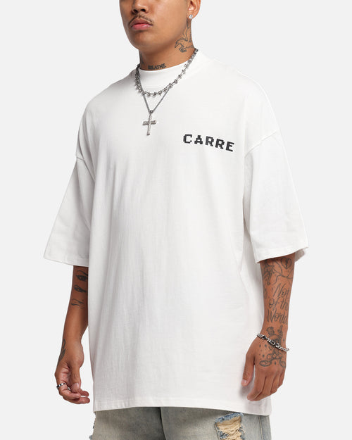 Carre Level Up Mock Neck T-Shirt Off White