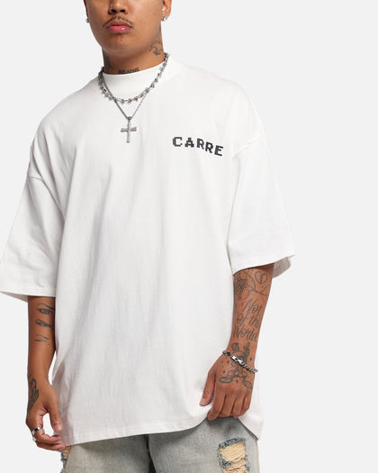 Carre Level Up Mock Neck T-Shirt Off White