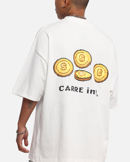 Carre Level Up Mock Neck T-Shirt Off White