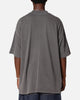 Carre Game Over Mock Neck T-Shirt Washed Charcoal