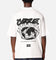 Carre Passport Mock Neck T-Shirt Off White