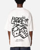 Carre Rolling Worldwide Mock Neck T-Shirt Off White