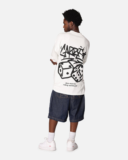 Carre Rolling Worldwide Mock Neck T-Shirt Off White