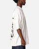 Carre Rolling Worldwide Mock Neck T-Shirt Off White