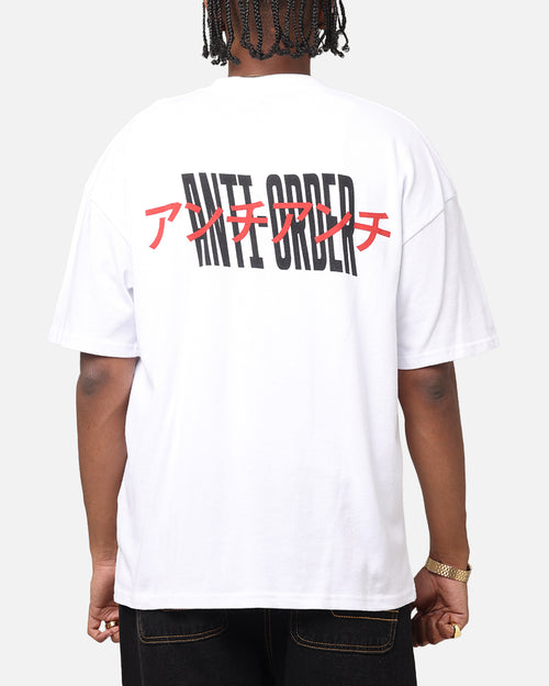 The Anti Order Junya Drop Shoulder T-Shirt White