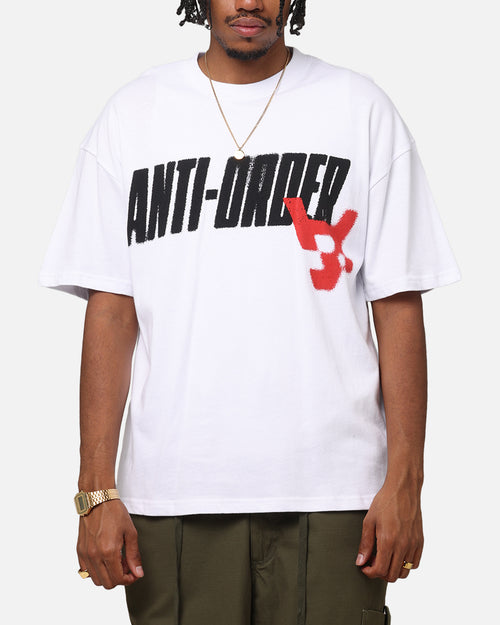 The Anti Order Anti Stacked Drop Shoulder T-Shirt White