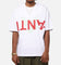The Anti Order Echo Spray Drop Shoulder T-Shirt White