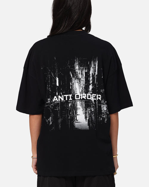 The Anti Order Neo Deop Drop Shoulder T-Shirt Black
