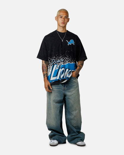 New Era Detroit Lions Sport Class T-Shirt Washed Black