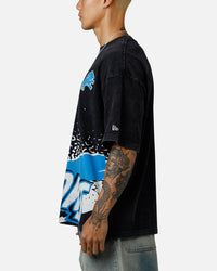New Era Detroit Lions Sport Class T-Shirt Washed Black