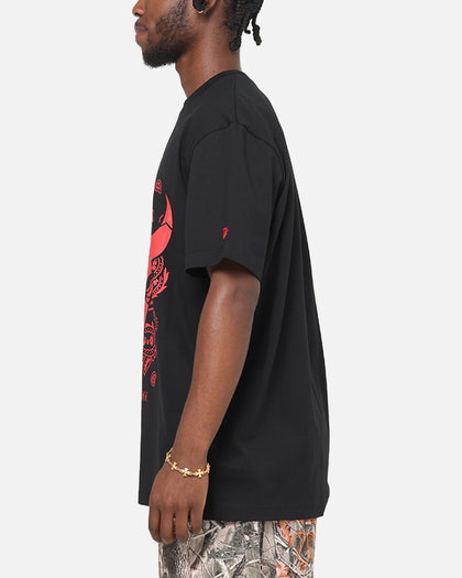 New Era Chicago Bulls Paisley Oversized T-Shirt Black