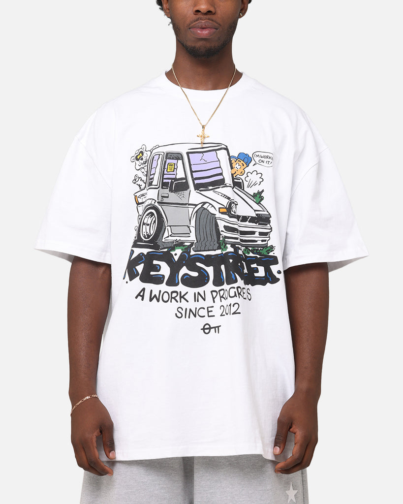 Key Street X FRKO Wip T-Shirt White | Culture Kings