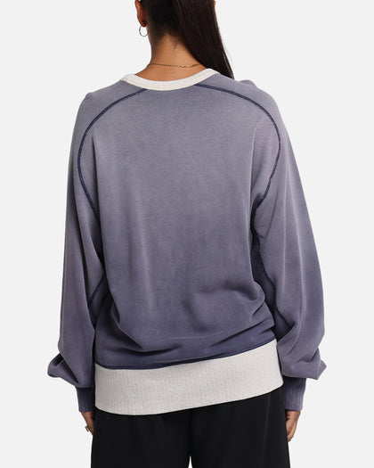 Champion 50's Saddle Crew Sweatshirt Athletic Navy