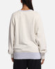 Champion 50's Saddle Crew Sweatshirt Oatmeal Heather