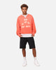 Champion 50's Saddle Crew Sweatshirt Team Red Scarlet