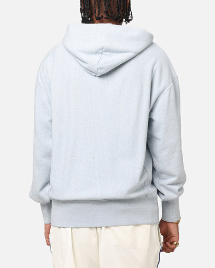 Champion Vintage Logo Sweatshirt Hoodie Oxford Grey Heather