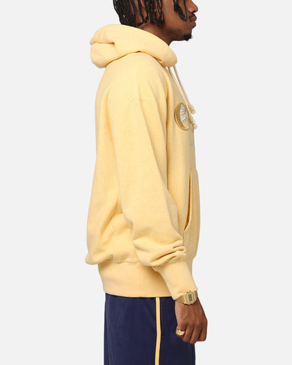 Champion Vintage Logo Sweatshirt Hoodie Yellow