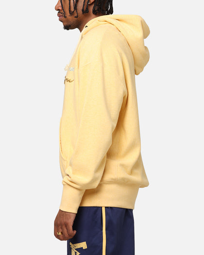 Champion Vintage Logo Sweatshirt Hoodie Yellow