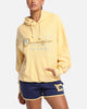 Champion Vintage Logo Sweatshirt Hoodie Yellow