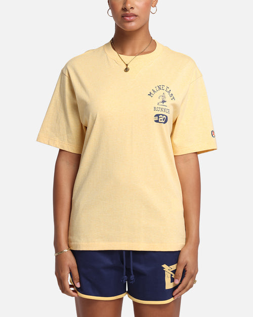 Champion Vintage Mix P.E Class T-Shirt Yellow