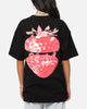 X-Girl Women's Strawberry Relaxed T-Shirt Black