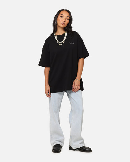 X-Girl Women's Strawberry Relaxed T-Shirt Black