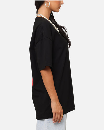 X-Girl Women's Strawberry Relaxed T-Shirt Black