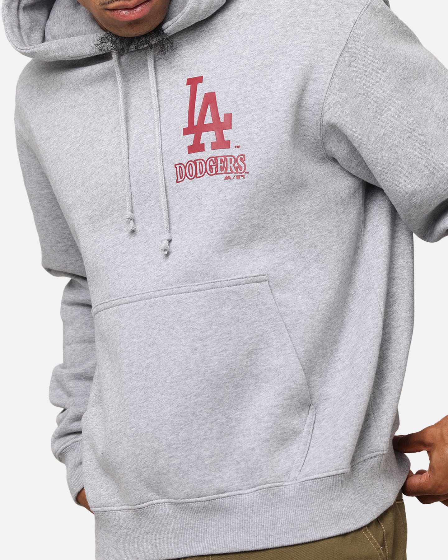 Majestic Athletic Los Angeles Dodgers Arch Mercer Hoodie Grey