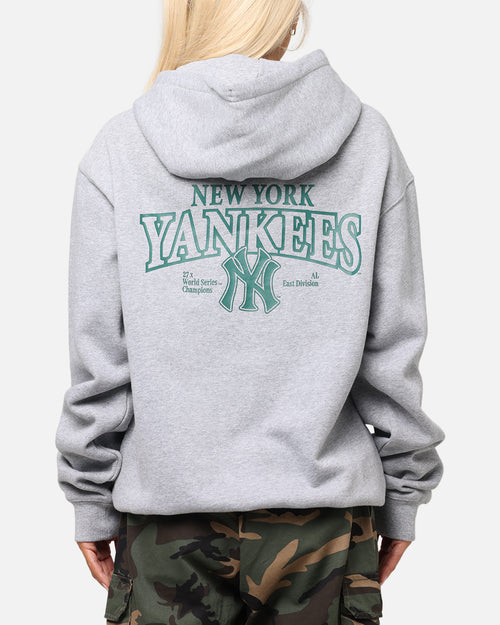 Majestic Athletic New York Yankees Murcer Arch Hoodie Grey Marle