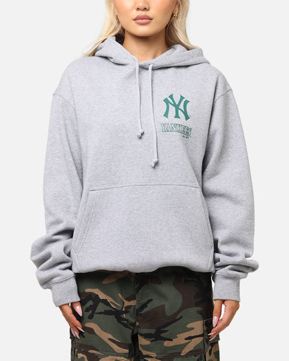 Majestic Athletic New York Yankees Murcer Arch Hoodie Grey Marle