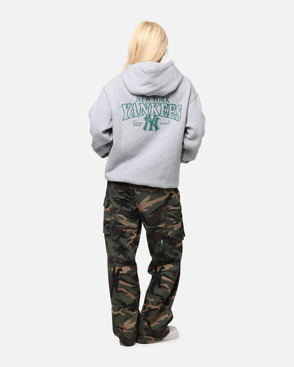 Majestic Athletic New York Yankees Murcer Arch Hoodie Grey Marle