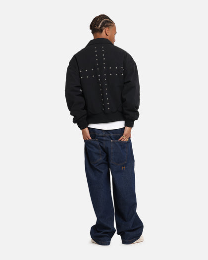 Loiter Chopper Work Jacket Washed Black