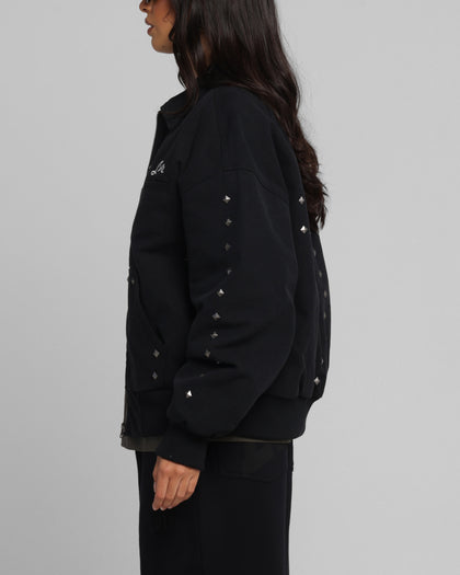 Loiter Chopper Work Jacket Washed Black