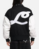 Loiter Frontier Varsity Jacket Black/Off White