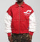 Loiter Frontier Varsity Jacket Red
